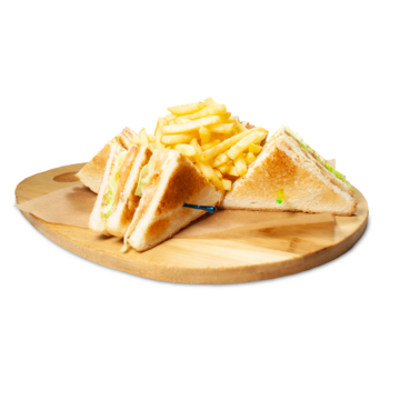 Klub sendvič Piletina  sa pomfritom